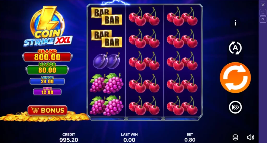 Coin Strike XXL IgoBet Spellen